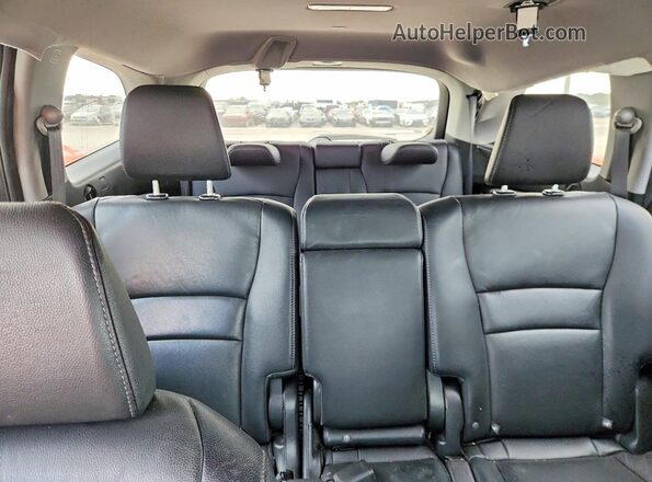 5FNYF5H60HB042978 2017 HONDA PILOT Gray Widok tylnych siedzeń