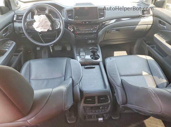 5FNYF5H60NB030504 2022 HONDA PILOT Синий Вид панели приборов