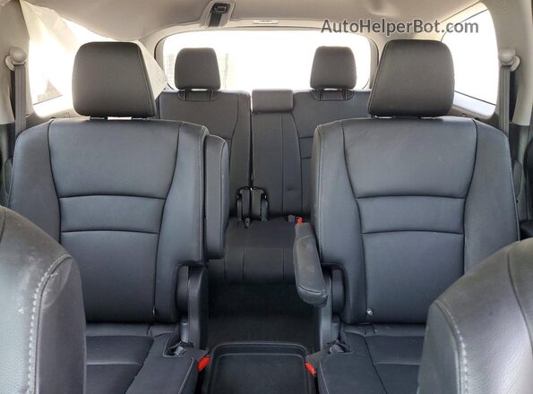5FNYF5H60NB030504 2022 HONDA PILOT Синий Вид задних сидений