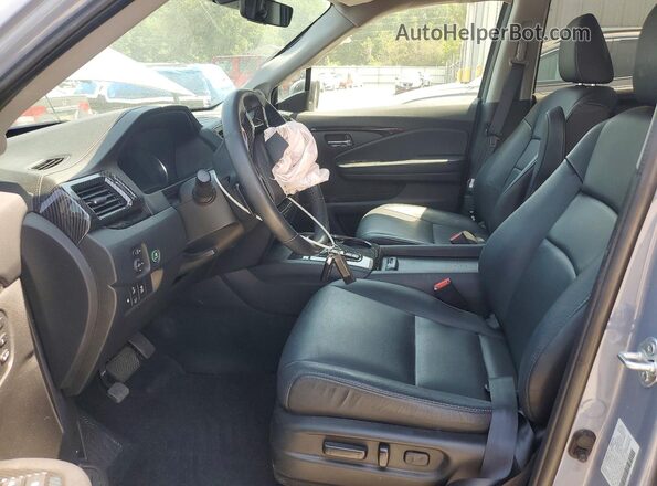 5FNYF5H60NB030504 2022 HONDA PILOT Синий Вид салона спереди