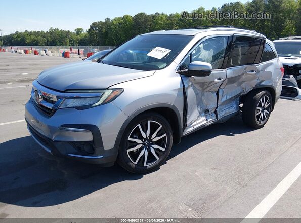 5FNYF5H66KB023097 2019 HONDA PILOT Серебряный Передняя левая четверть