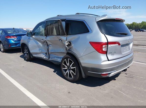 5FNYF5H66KB023097 2019 HONDA PILOT Серебряный Задняя левая четверть