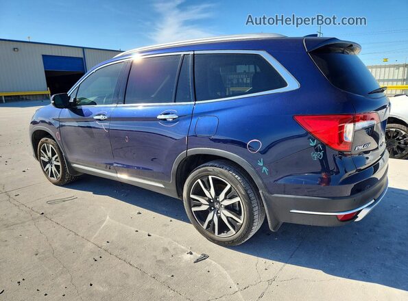 5FNYF5H6XLB012556 2020 HONDA PILOT Синий Задняя левая четверть