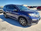 2020 Honda Pilot Touring Синий vin: 5FNYF5H6XLB012556