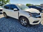 2017 Honda Pilot Exln Белый vin: 5FNYF5H73HB038349