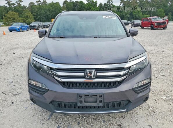 5FNYF5H91HB045561 2017 HONDA PILOT Gray Widok z przodu