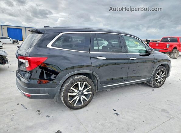 5FNYF5H93MB000342 2021 HONDA PILOT Черный Задняя правая четверть