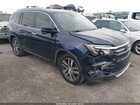 2018 Honda Pilot Touring Dark Blue vin: 5FNYF5H94JB017016