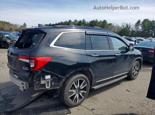 5FNYF6H01KB041329 2019 HONDA PILOT Черный Задняя правая четверть