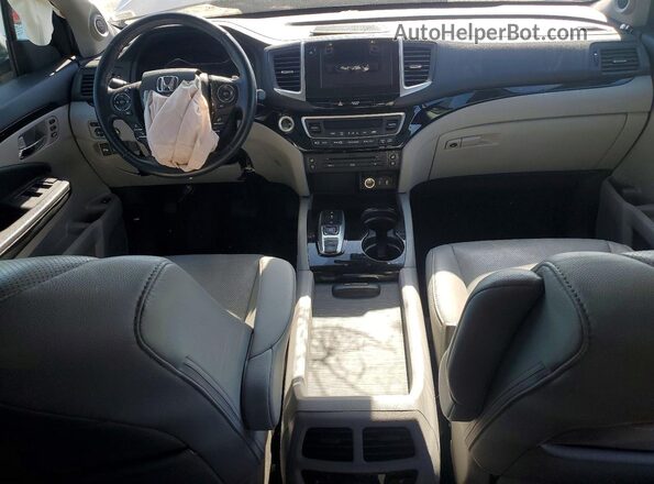 5FNYF6H07JB045187 2018 HONDA PILOT Серый Вид панели приборов