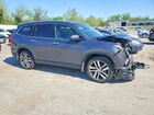2018 Honda Pilot Elite Серый vin: 5FNYF6H07JB045187