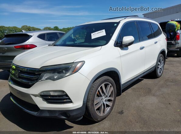 5FNYF6H09HB010905 2017 HONDA PILOT White Przód lewy