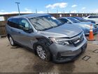 2019 Honda Pilot Lx Silver vin: 5FNYF6H14KB097662