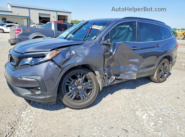 5FNYF6H22NB053642 2022 HONDA PILOT Серый Передняя левая четверть