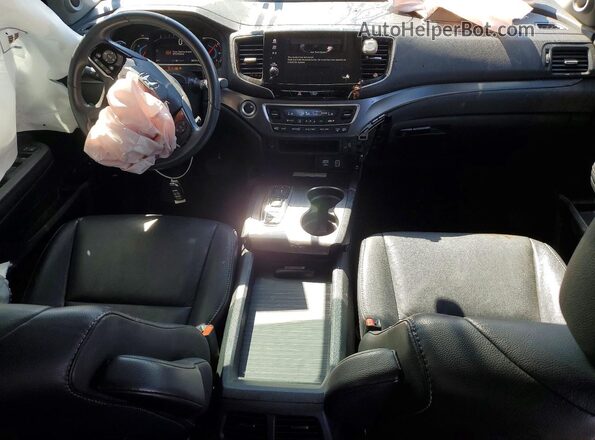 5FNYF6H22NB053642 2022 HONDA PILOT Серый Вид панели приборов
