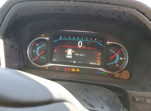 5FNYF6H22NB053642 2022 HONDA PILOT Серый Вид щитка приборов