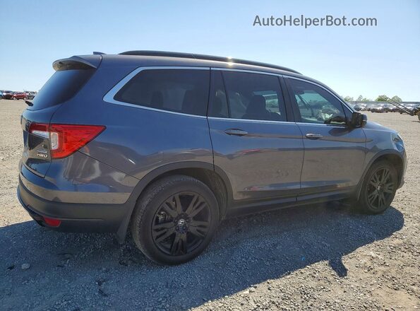 5FNYF6H22NB053642 2022 HONDA PILOT Серый Задняя правая четверть