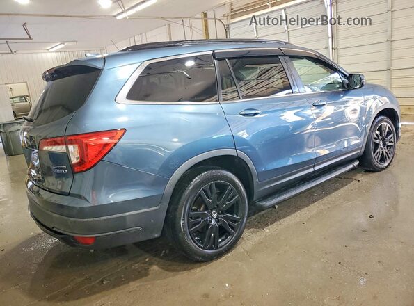 5FNYF6H24MB008992 2021 HONDA PILOT Blue Tył prawy