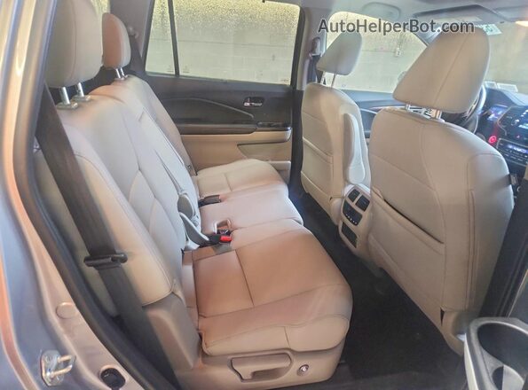 5FNYF6H24MB080856 2021 HONDA PILOT Серебряный Вид задних сидений