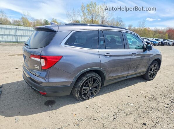 5FNYF6H28MB064255 2021 HONDA PILOT Gray Tył prawy