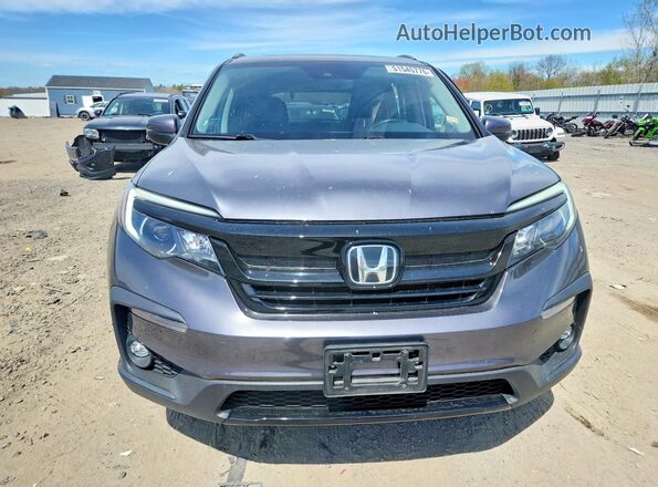 5FNYF6H28MB064255 2021 HONDA PILOT Gray Widok z przodu