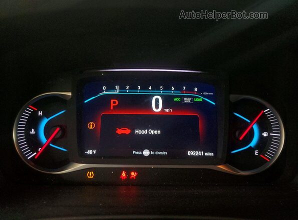 5FNYF6H28MB070850 2021 HONDA PILOT Серый Вид щитка приборов