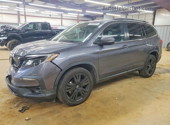 5FNYF6H28MB070850 2021 HONDA PILOT Серый Передняя левая четверть