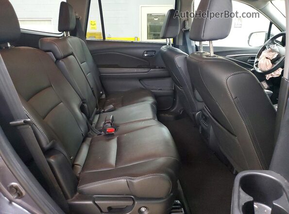5FNYF6H28MB070850 2021 HONDA PILOT Серый Вид задней части салона