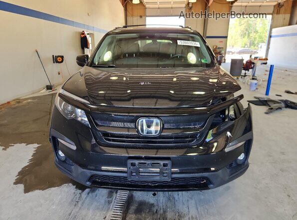 5FNYF6H28NB013033 2022 HONDA PILOT Черный Вид спереди