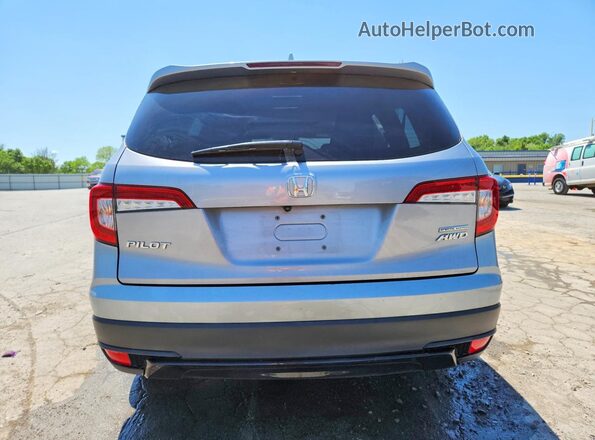 5FNYF6H2XMB047750 2021 HONDA PILOT Серебряный Вид сзади