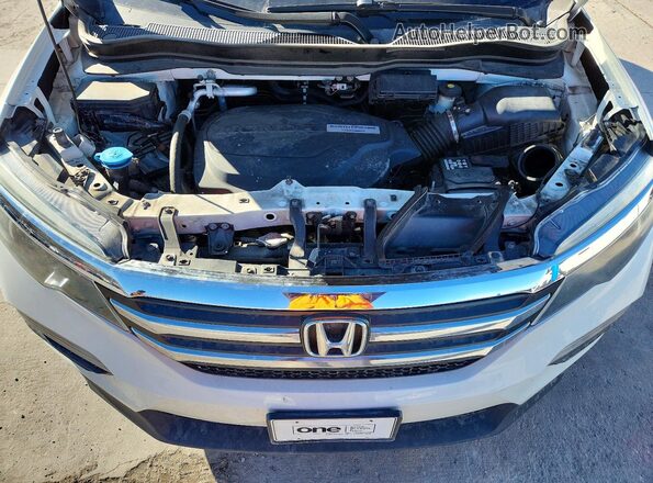 5FNYF6H31JB019372 2018 HONDA PILOT Белый Вид подкапотного пространства