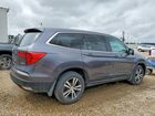 2018 Honda Pilot Ex Gray vin: 5FNYF6H33JB050610