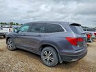 2018 Honda Pilot Ex Gray vin: 5FNYF6H33JB050610