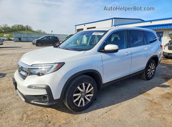 5FNYF6H34MB022397 2021 HONDA PILOT White Przód lewy
