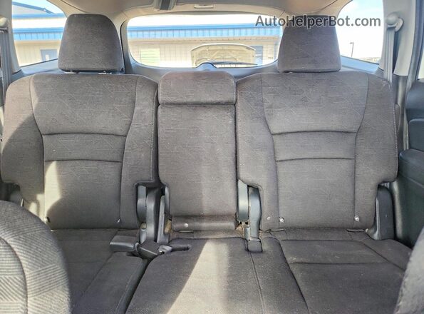 5FNYF6H34MB022397 2021 HONDA PILOT White Widok tylnych siedzeń