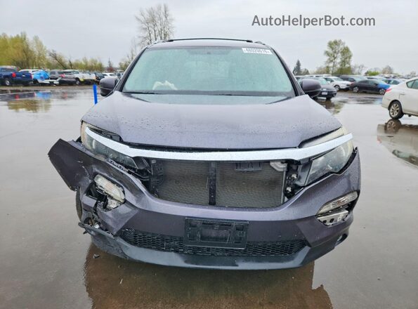 5FNYF6H36JB062525 2018 HONDA PILOT Серый Вид спереди