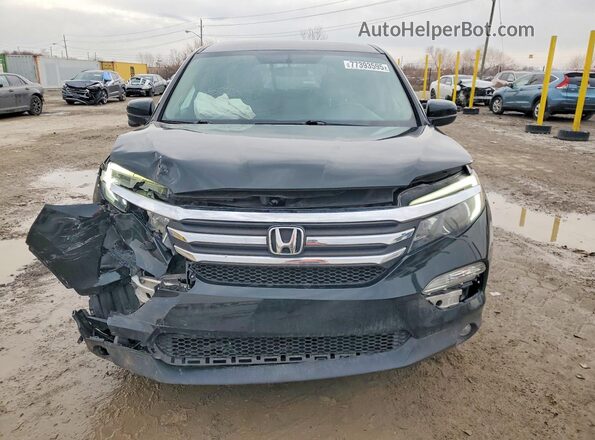 5FNYF6H36JB068356 2018 HONDA PILOT Зеленый Вид спереди