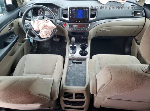 5FNYF6H36JB068356 2018 HONDA PILOT Зеленый Вид панели приборов
