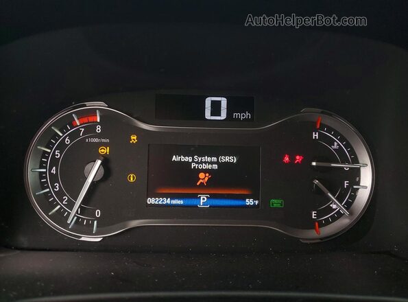 5FNYF6H36JB068356 2018 HONDA PILOT Зеленый Вид щитка приборов