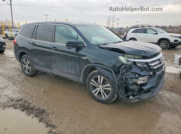 5FNYF6H36JB068356 2018 HONDA PILOT Зеленый Передняя правая четверть