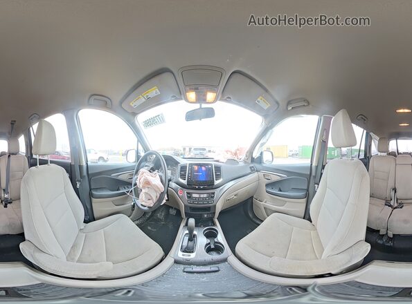 5FNYF6H36JB068356 2018 HONDA PILOT Зеленый Панорамный вид салона 360°