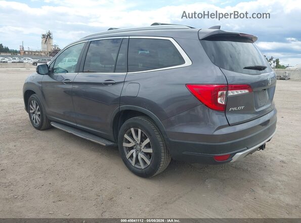 5FNYF6H39KB010467 2019 HONDA PILOT Серый Задняя левая четверть