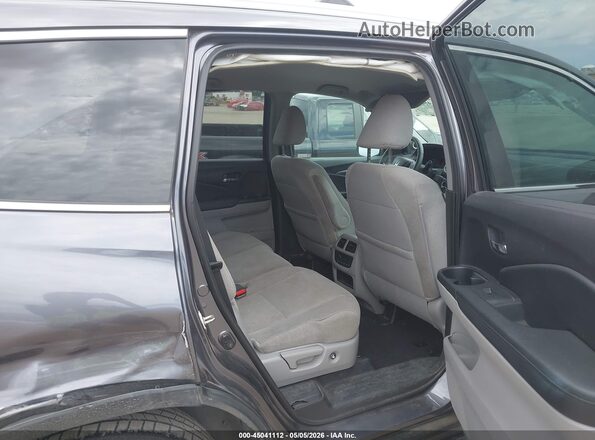 5FNYF6H39KB010467 2019 HONDA PILOT Серый Вид наклейки с VIN-кодом
