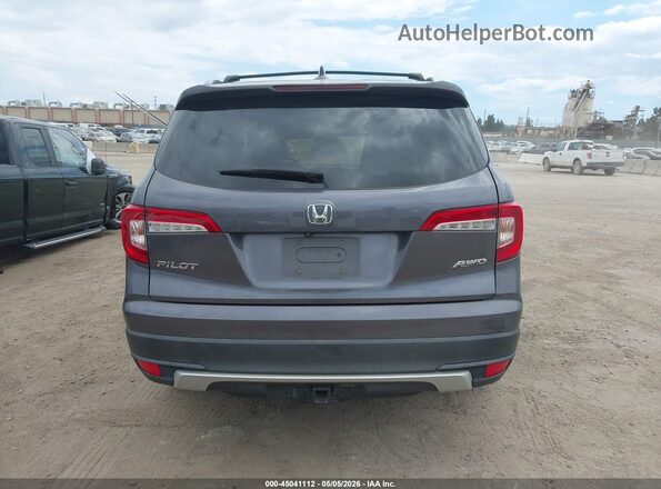 5FNYF6H39KB010467 2019 HONDA PILOT Серый 