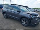 2018 Honda Pilot Ex-l Gray vin: 5FNYF6H50JB038965