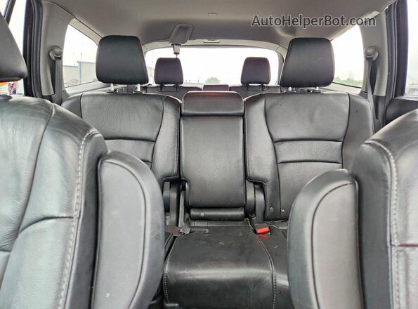 5FNYF6H50LB065084 2020 HONDA PILOT Черный Вид задних сидений