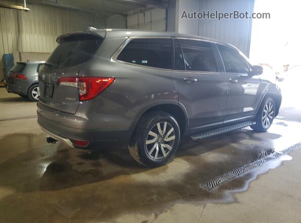 5FNYF6H51MB056329 2021 HONDA PILOT Серый Задняя правая четверть