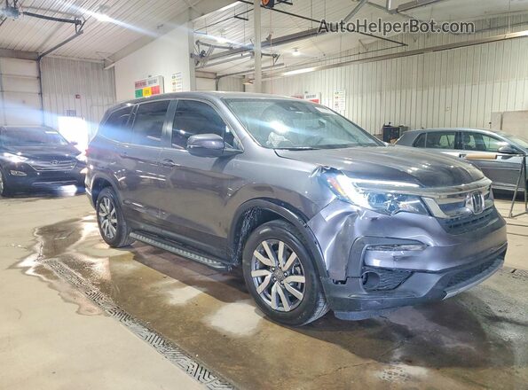 5FNYF6H51MB056329 2021 HONDA PILOT Серый Передняя правая четверть