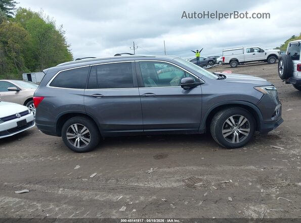 5FNYF6H52GB098173 2016 HONDA PILOT Gray Սալոնի հետևի տեսք