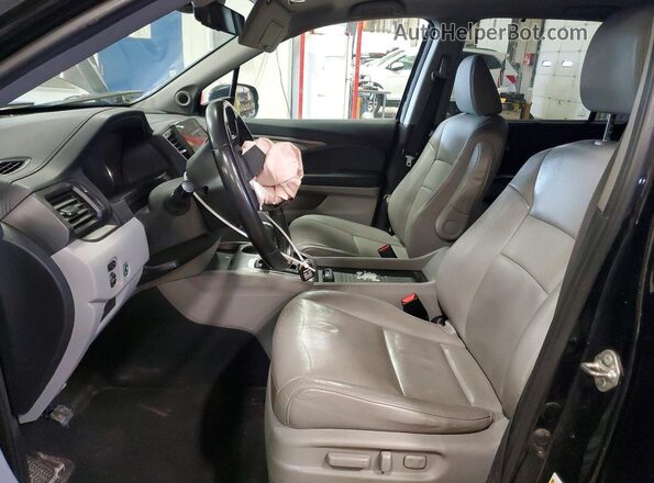 5FNYF6H52KB047006 2019 HONDA PILOT Black Vista interior delantera